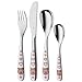 WMF 1281816040 Posate per bambini "Principessa" 4 pezzi