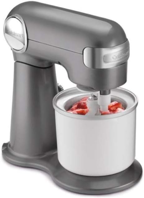 IC-50 Fresh Fruit & Ice Cream Maker Attachment, White