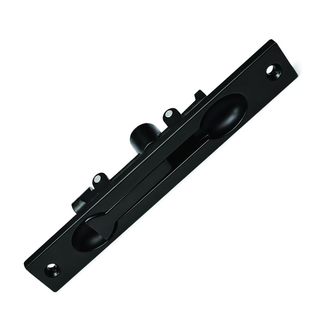 Black Flush Bolt Lever Extension for Fire-Rated Hollow Metal Doors | Steel Rod Construction, Powder-Coated Finish, Flush-Mounted Design, Includes Screws, Commercial Grade-image-41