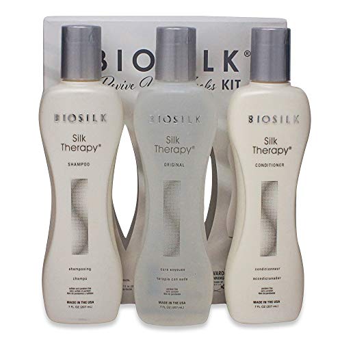 BioSilk Therapy Trio Shampoo Conditioner Original, 7 Fl Oz