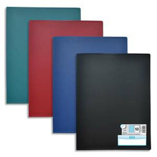 Lot de 10 Protège-documents Memphis Assortis tradition 60 vues