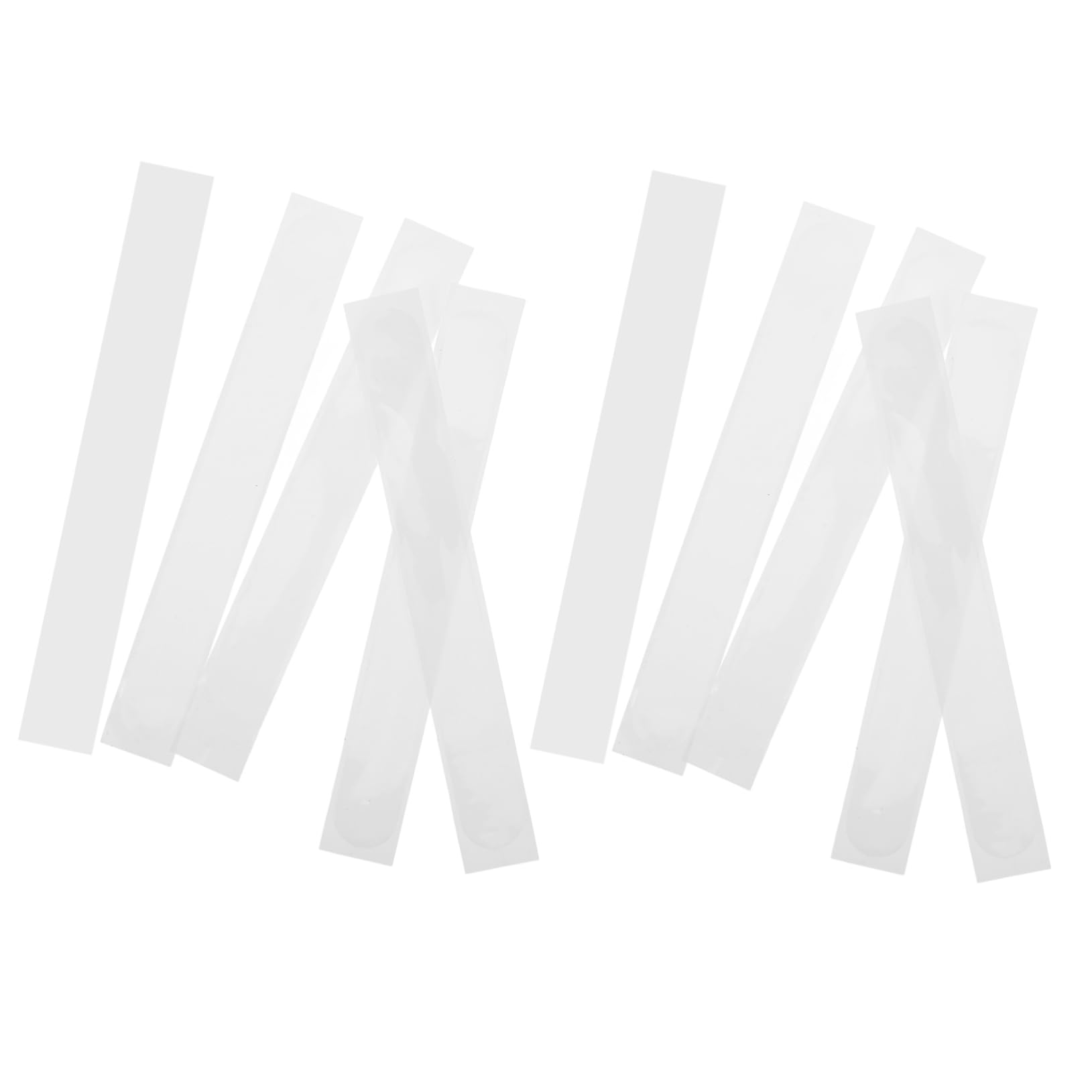 Abaodam 10Pcs Bicycle Guard Clear Protection Tape Durable Adhesive Decal for Mountain Road Bikes Easy Application Bike Frame Protector Film