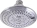 Unversal Showering Components Volume Control Shower Head Finish: Stainless Steel