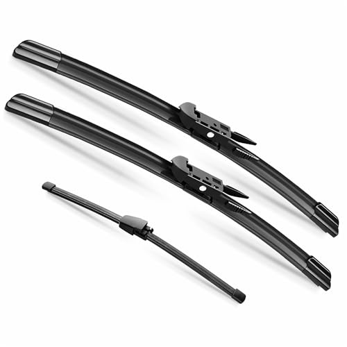 JARHOT 26+21 Windshield Wipers with 11 Inch Rear Wiper Blade Replacement for Ford Explorer 2011-2024 Original Factory Quality-J Hook Wipers(Pack of 3)