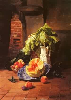 Peinture à l'huile de Noter Nature Morte Cruche Blanche 36x48