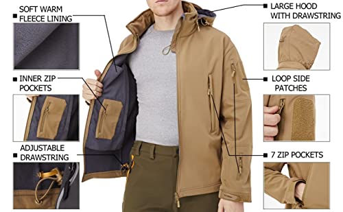 Mens Ski Jackets Waterproof Jacket Mens Winter Coat Windproof Jacket Tactical Jackets Rain Jacket Winter Jacket Softshell Jacket For Men #TOP3