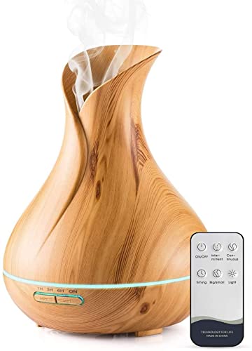 Difusor aromático eléctrico 550 ml control remoto