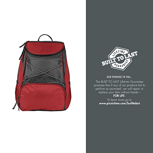 Picnic Time Oniva - A Brand Ohio State Buckeyes - Ptx Backpack Cooler, (Red With Gray Accents) #TOP4
