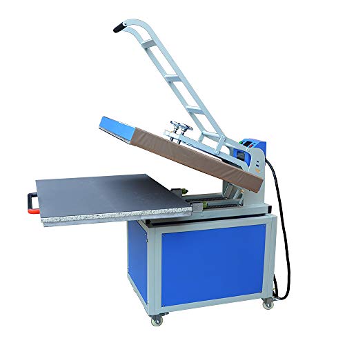 Prensa térmica manual formato grande 31 x 39 pulgadas 220V miniatura 4