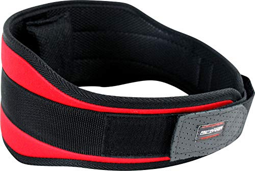 Cinturão Vermelho Musculação Crossfit Academia Strap Luva (330, M)
