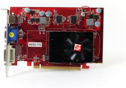 PowerColor ATI Radeon HD4650 1 GB DDR3 VGA/DVI/HDMI PCI-Express Video Card AX4650 1GBK3-H - Retail (Renewed)
