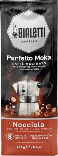Bialetti Perfetto Moka Nocciola Hazelnut Coffee