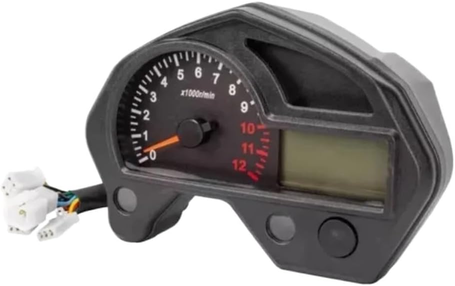 Motorcycle Odometer Gauge Motorcycle High Digital Reading Capacity Digital Display Tachometer For Italika Ft180 Ft200 Dashboard Tachometer
