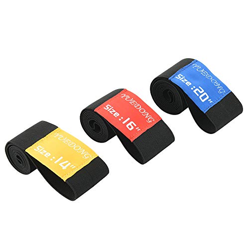 Bluecell 14/16/20 Inch Drum Cymbal Mute Belt Practice Silencer Dampener for Percussion Accessories Drum Set Hi-hat Parts Accessories