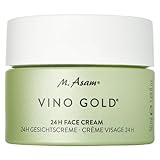 M. Asam VINO GOLD 24h Gesichtscreme (50 ml) – 24h Tagescreme & Nachtcreme gegen Linien & Fältchen, starker Schutz vor vorzeitiger Hautalterung, Anti-Aging, vegane Feuchtigkeitscreme