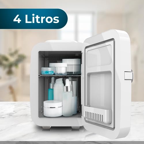 Cecotec Bolero MiniCooling Rio Mini-koelkast, wit, 4 l, werking 12 V-220 V, compatibel met auto en caravan, koel- en verwarmingsfunctie, temperatuurbereik 5-65 graden, eenvoudig transport - Afbeelding 5
