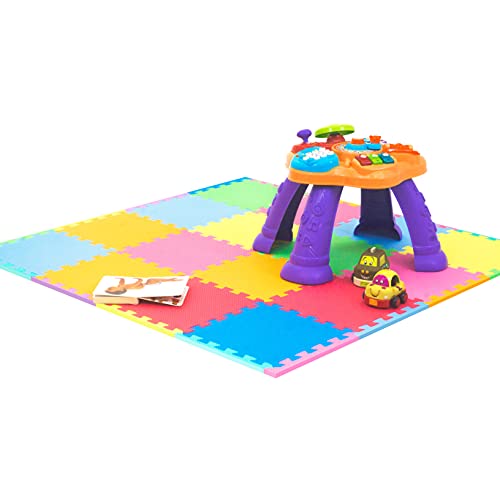 Prosource K-1004-SOLID-16 Foam Puzzle Floor Play Mat For Kids And Babies thumb #3