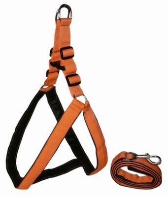 Skora Nylon Padded Brown Adjustable Dog Harness 1.25 Inch for Large Pet (Chest Size : 33-42) (B075NJ7LTZ) Amazon Price History, Amazon Price Tracker