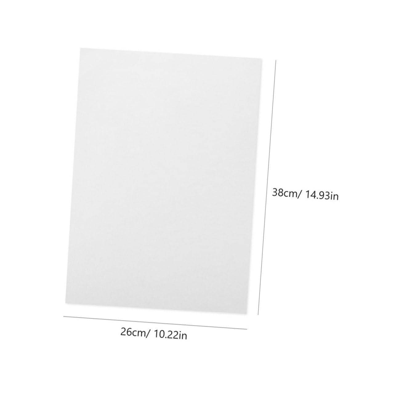 STOBOK 100 Blatt 160 G Dickes Aquarellpapier 8k Glattes Baumwollpapier Aquarellmasse Für Zeichenkünstler Malpapier Verschleißfest Für Künstleranfänger