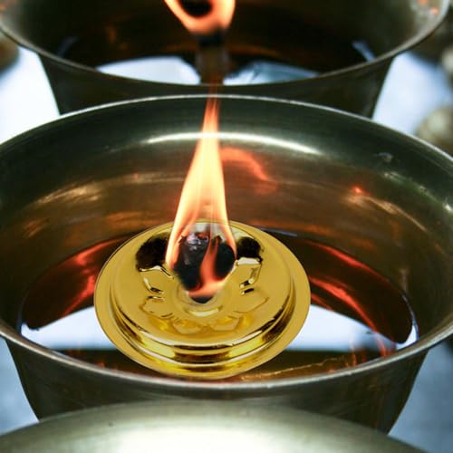 Mechas flotantes para velas Tofficu 6 unidades miniatura 5