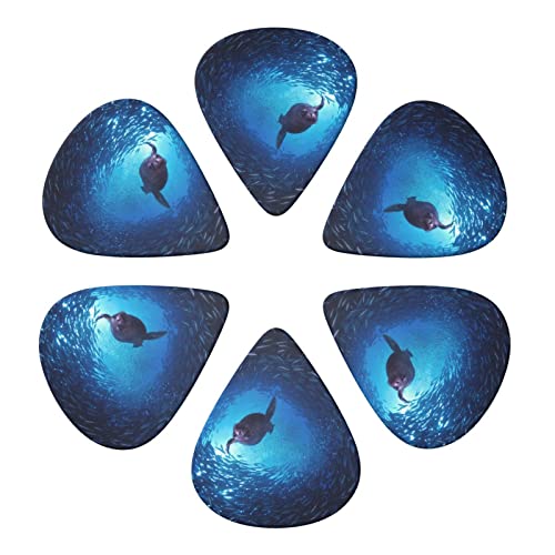 Lot de 6 médiators pour guitare acoustique et électrique Motif lion de mer - Les Beatles, Paul McCartney, John Lennon, RIngo Starr, George Harrison Lot de 6 médiators pour guitare acoustique et électrique Motif lion de mer – Image 5