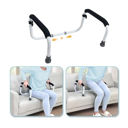 Stand Assist Rail Mobility Aids & Equipment Chair Assist for Elderly Seniors Handicap Grab Bars Lift Assist Lift Assist Supports Couch Cane Standing Portable Recliner Handle Removable Assist Devices