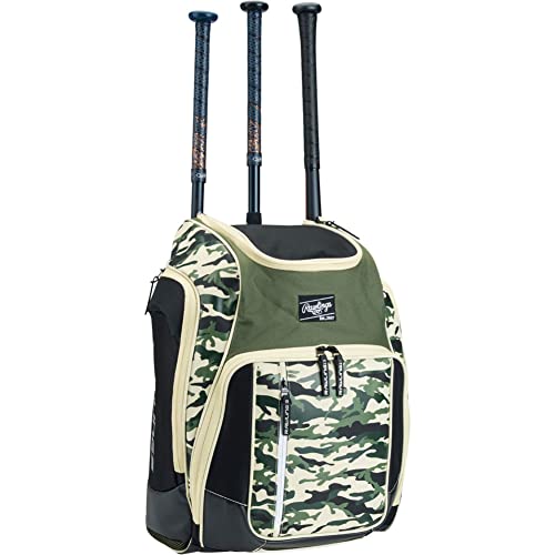 Rawlings | Legion Backpack Equipment Bag | Baseball & Softball | Multiple Stlyes