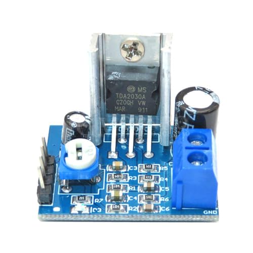 Generic 1pcs 6-12V Single Supply TDA2030A TDA2003 Audio Board Module TDA-2003