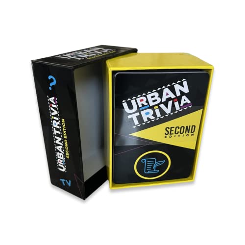 Urban Trivia Game 2Nd Edition - Black Trivia Card Game For Game Night. New Cards On Black Culture, Classic Movies And Tv! Tons Of Sing-Alongs And Nostalgia. Great For Adult Game Night And Families. #TOP3
