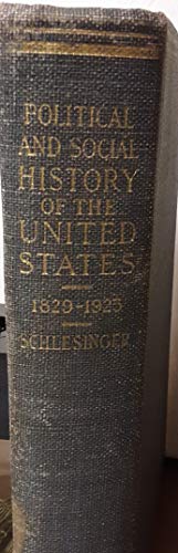 Political and social history of the United Stat... B000884Z28 Book Cover