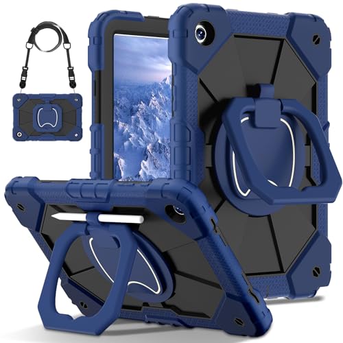 Coque Antichoc Galaxy Tab A11 Plus Robuste avec Bandoulière pour Tablette SM-X230