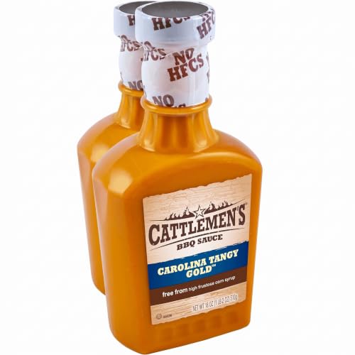 Cattlemen's Carolina Tangy Gold BBQ Sauce, 18 oz (Pack of 2)