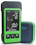 EMF Detector for Home & Office – EMF-802 by VVV-Group | Electric & Magnetic Field Meter with Real-Time Alerts, Avg/Peak Modes, Safety Indicator