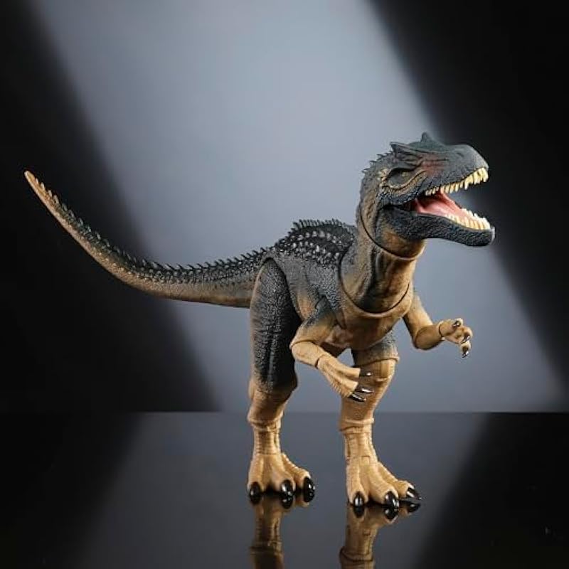 Mattel Jurassic World Hammond Collection Allosaurus 피겨 공룡 장난감이 큰 총 길이 : 약. 8 세의 회색 JCG13에서 52.7cm 상세이미지 3