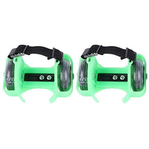 Holibanna Adjustable Boys and Girls Roller Skates Sports Roller Shoes Wheelies Led Flashing Safe Comfortable