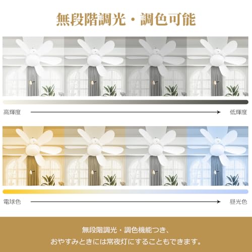 Brightorch LEDシーリングファンライト TENSMART-A1 の商品画像 4