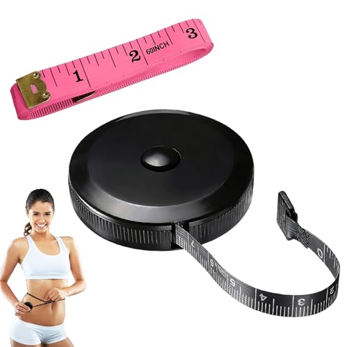 Cinta métrica portátil compacta para cuerpo 2 unidades miniatura 2