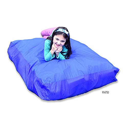 Skil-Care 3 Foot X 4 Foot Sensory Foam Crash Pad W/Easy To Clean Nylon Cover For Kids And Adults, Ideal For Sensory Rooms, Classrooms, And Home, Blue #TOP4