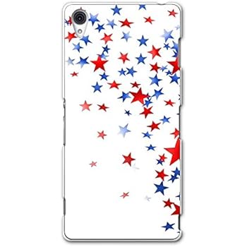 Amazon Xperia Z3 So 01g ケース スマコレ スマホケース オリジナルスマートフォンケース ハンドメイド 携帯ケース Print So01g 星 赤 青 Tpu Xperia Z3 エクスペリア ラグジュアリー Sony ソニー Docomo ドコモ D So01g W Tpu ケース カバー 通販