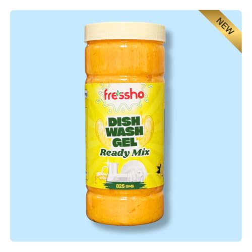 Image of Detergent Liquid & Dishwash Gel Readymix Combo | Makes Up to 10 Litres | Laundry & Dishwash Cleaning Solution | Powerful Stain & Grease Removal