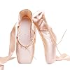 Homieco™ Meisjes/Vrouwen Dansschoen Ballet Pointe Schoenen met Lint en Toe Pads