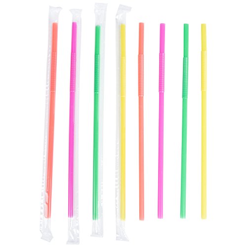 Pitillos neon extendidos de 8.75 a 11 pulgadas 100 unidades miniatura 2