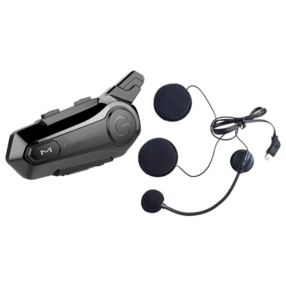 Interphone de casque audio kit oreillette micro haut-parleur - 8