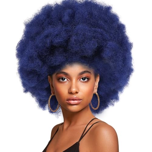 Postiche Afro Bouclée Courte Confortable pour un Volume Doux sans Irritation