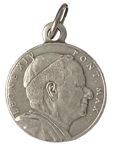 I G J Medalla de Papa León XIV (PAPA PREVOST) / Plaza de San Pedro, Roma – 100% Fabricado en Italia