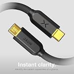 NOCO XGrid XC3: 240W USB-C to USB-C Cable – Type C Fast Charging Cord, USB-IF Certified, Smart E-Marker Chip, 480Mbps Data, UltraFlex Braided Nylon + Silicone Jacket, 10-Foot Durable Design