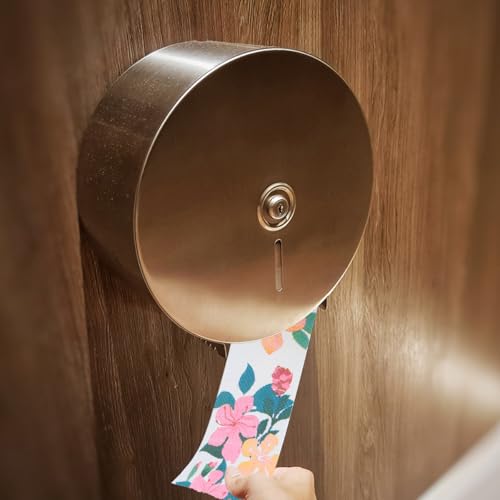 Papel higiénico decorativo de diseño sutil para visitas y baños principales con estilo 6