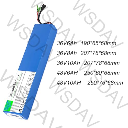 Batterie pour vélo électrique 36V 10Ah lithium avec BMS