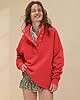 Locachy Womens Casual Button Henley Neck Cotton Ov... #1