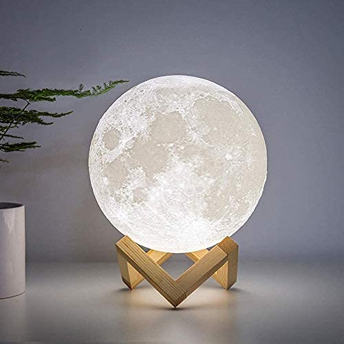 Generic-The-Ace-Store-Moon-Lamp-Tap-To-Chnage-Colors-7-Colors-With-Rechargeable-15-Cm-Size-3D-Moon-Lamp-Multi-Color-StandardPlastic-Pack-of-1